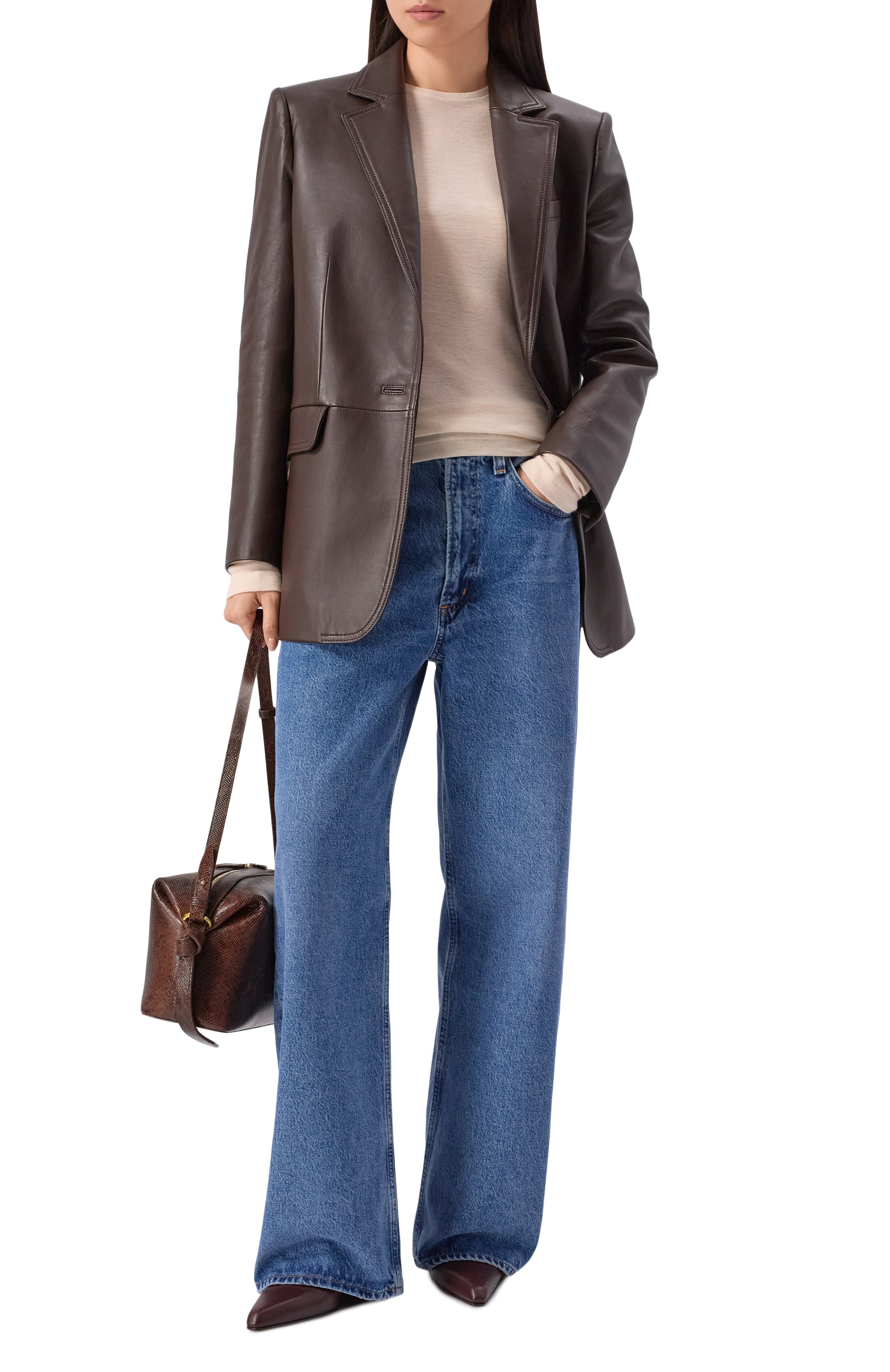 Джинсы low curve AGOLDE, арт. A197B1371, фото 2