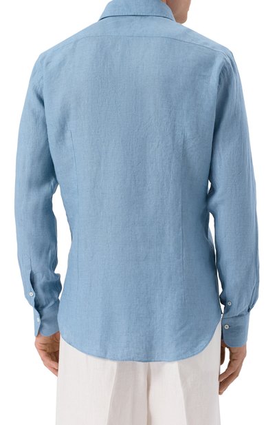 Льняная рубашка ALESSANDRO GHERARDI, арт. D0UBLE-BDN/7431, фото 4
