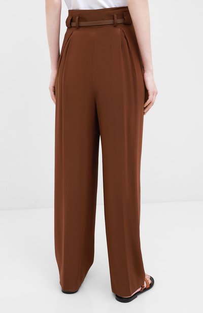 Шелковые брюки FENDI, арт. FR6233 02R, фото 4