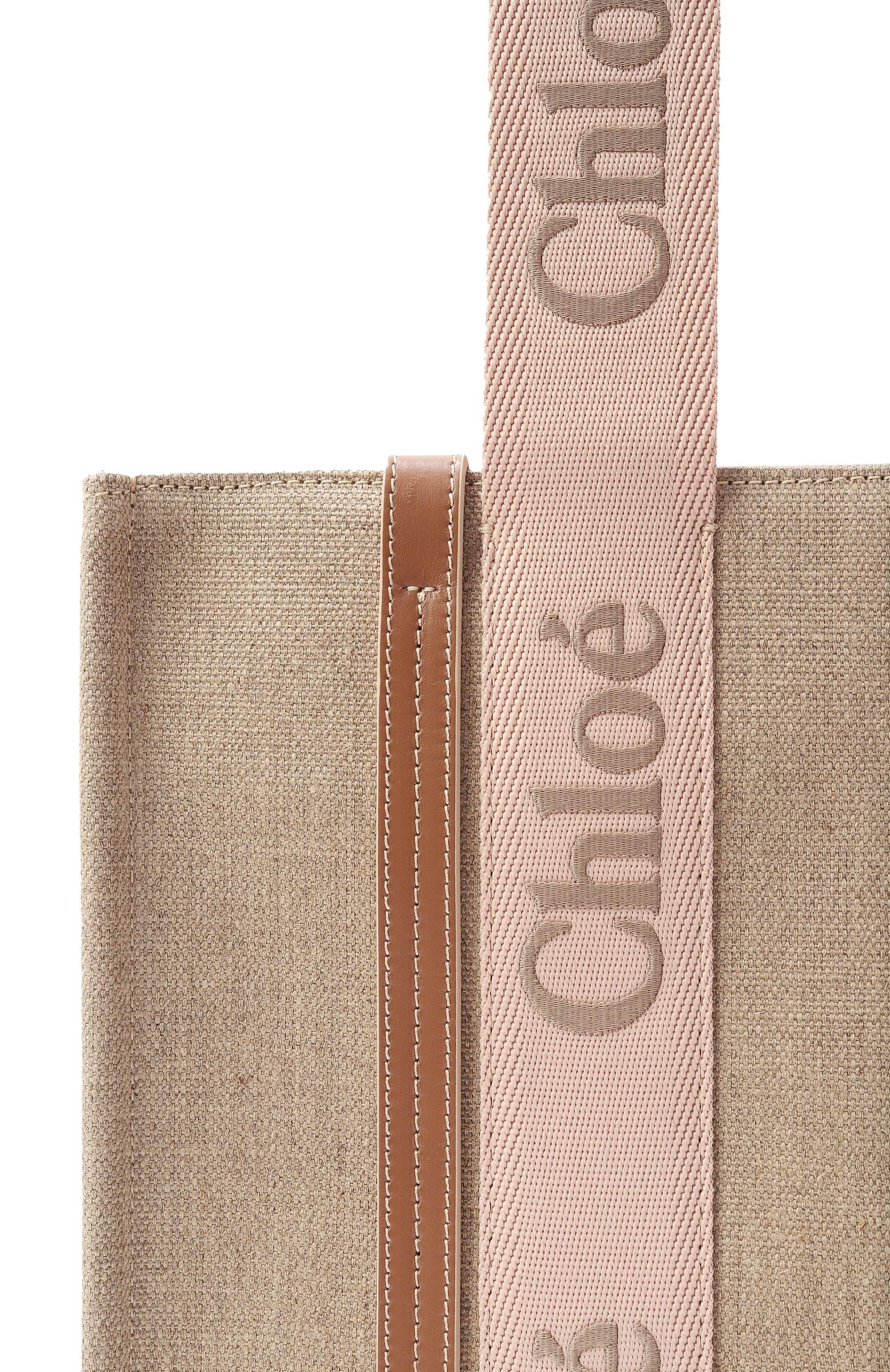 Сумка-тоут woody medium CHLOÉ, арт. CHC23AS383L17, фото 3