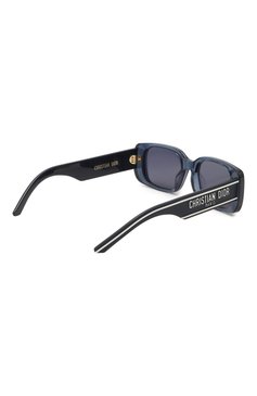 Женские солнцезащитные очки DIOR EYEWEAR синего цвета, арт. WILDI0R S2U 30B0 | Фото 4 (Региональные ограничения белый список (Axapta Mercury): Не проставлено; Нос: Не проставлено; Материал: Пластик; Тип очков: С/з; Оптика Гендер: оптика-женское; Очки форма: Прямоугольные)