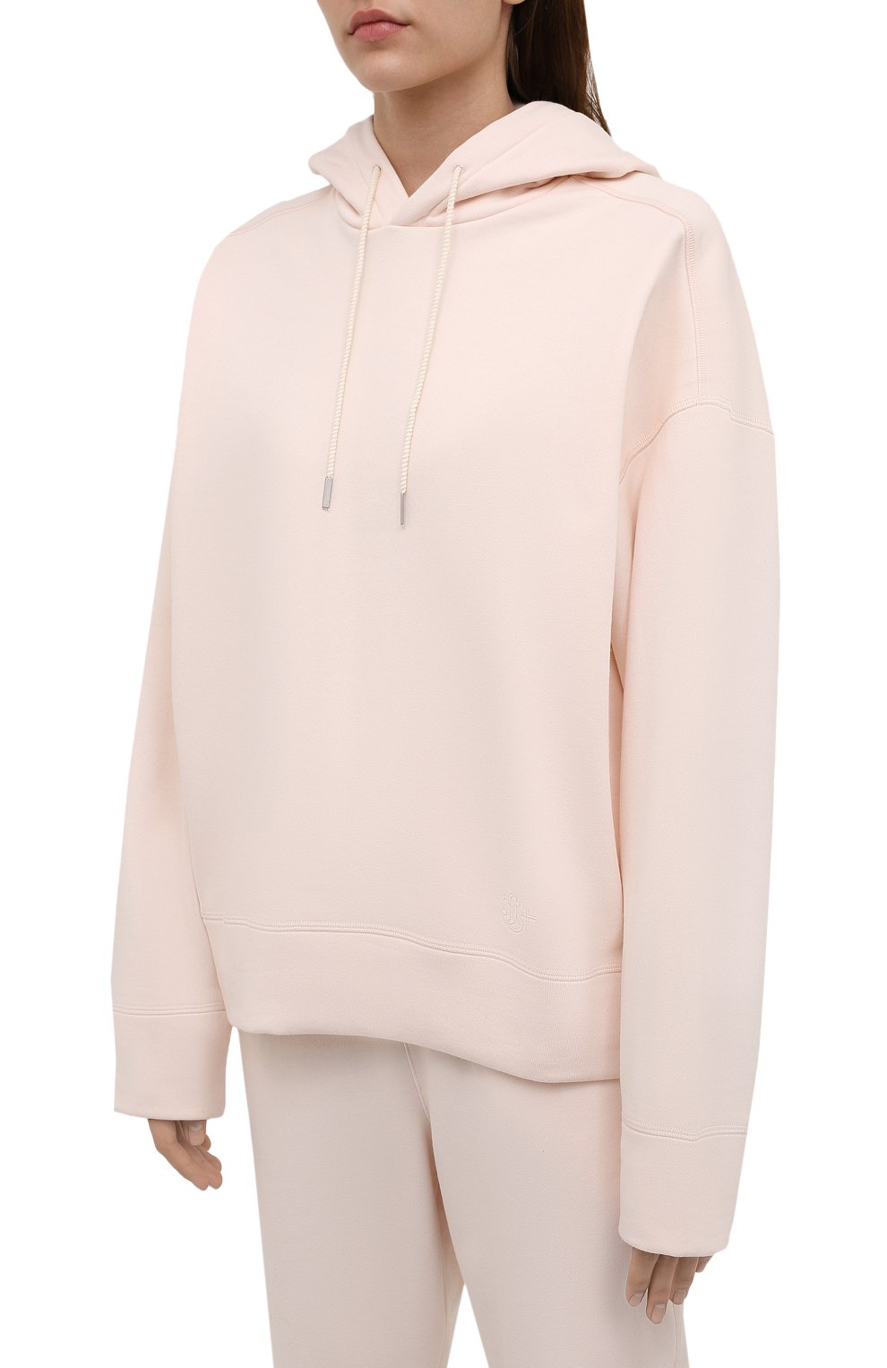 Хлопковое худи JIL SANDER, арт. JPPT707515-WT248608, фото 3