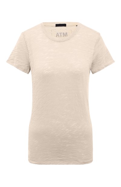 Хлопковая футболка ATM ANTHONY THOMAS MELILLO, арт. AW1145FK, фото 1