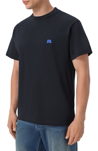Хлопковая футболка JIL SANDER, арт. J22GC0283/J45048, фото 3