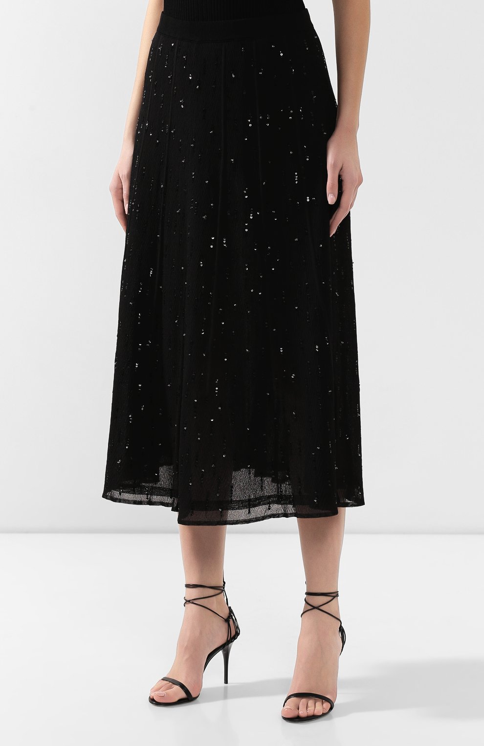 Юбка-миди GIVENCHY черного цвета по цене 229500 руб., арт. BW40CY4Z6H, фото 3 Юбка-миди GIVENCHY, арт. BW40CY4Z6H, фото 3