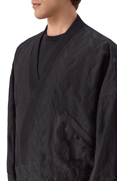 Бомбер из вискозы и льна GIORGIO ARMANI, арт. GM003367/AF26192, фото 5