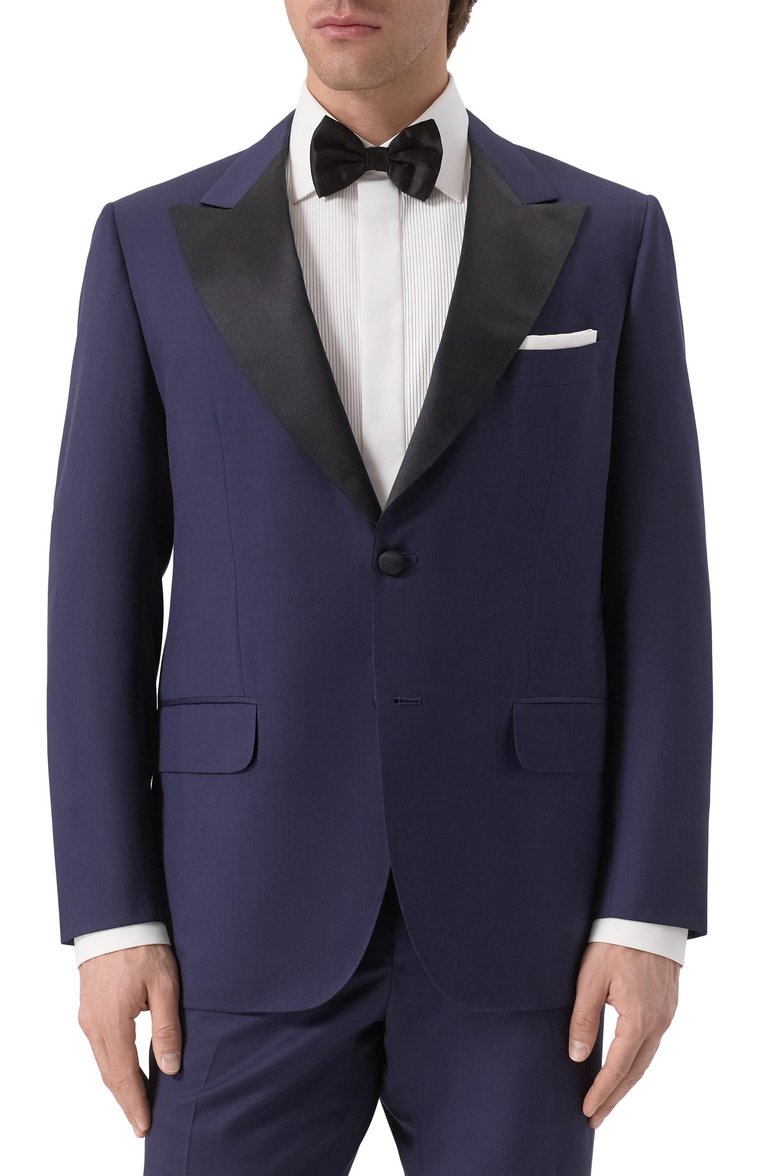 Смокинг из шерсти и шелка KITON, арт. UASM862K0614E17_60-66, фото 1