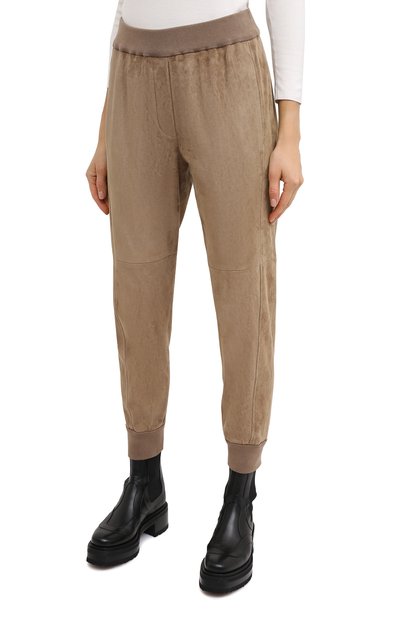 Замшевые джоггеры BRUNELLO CUCINELLI, арт. M0W30P7409, фото 3