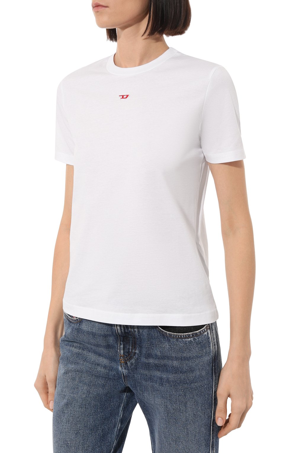 Хлопковая футболка DIESEL, арт. A05102/0GRAI, фото 3