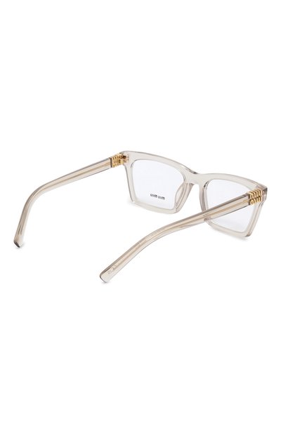 Оправа MIU MIU прозрачного цвета по цене 43650 руб., арт. 04WV-12U101, фото 4 Оправа MIU MIU, арт. 04WV-12U101, фото 4