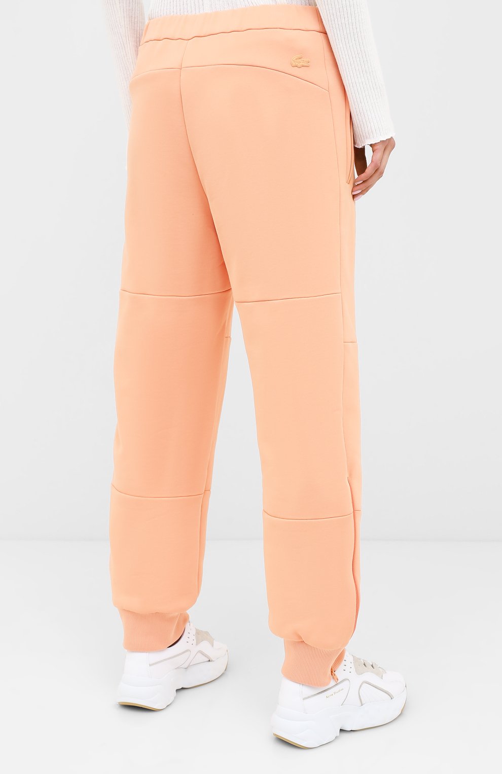 Джоггеры LACOSTE розового цвета по цене 32990 руб., арт. XH8148, фото 4 Джоггеры LACOSTE, арт. XH8148, фото 4