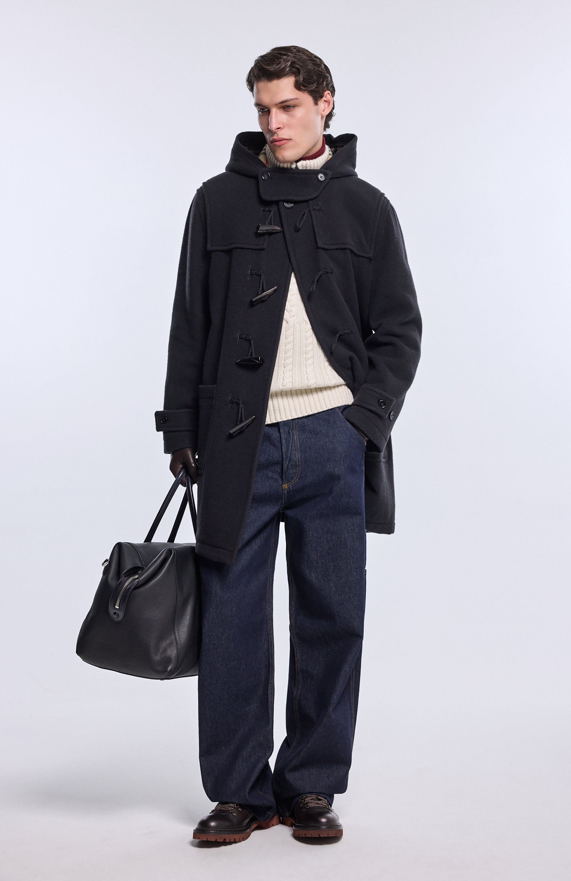 Шерстяной дафлкот BURBERRY, арт. 8113088, фото 6