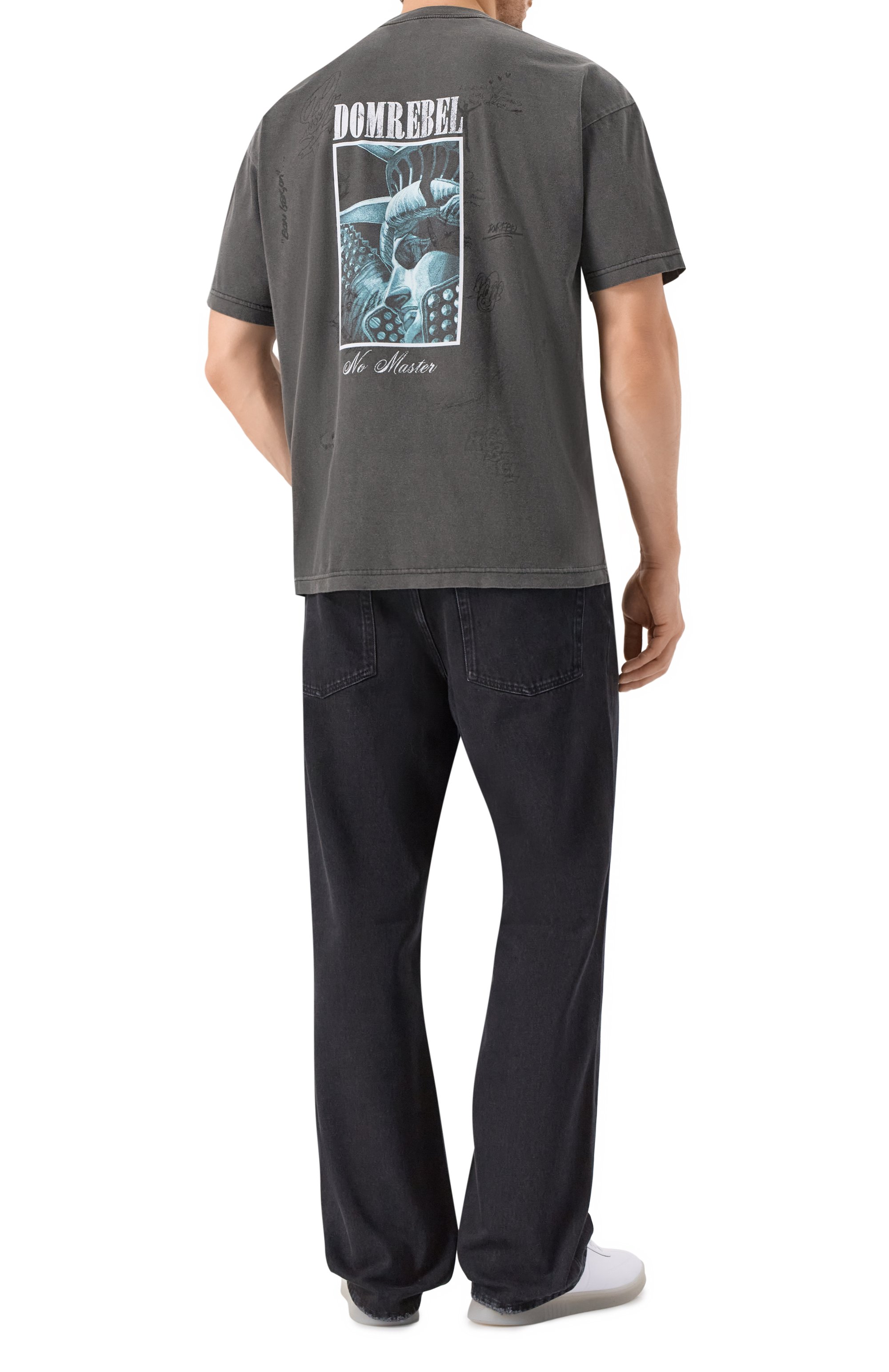 Хлопковая футболка DOMREBEL, арт. M G0THAM, фото 2