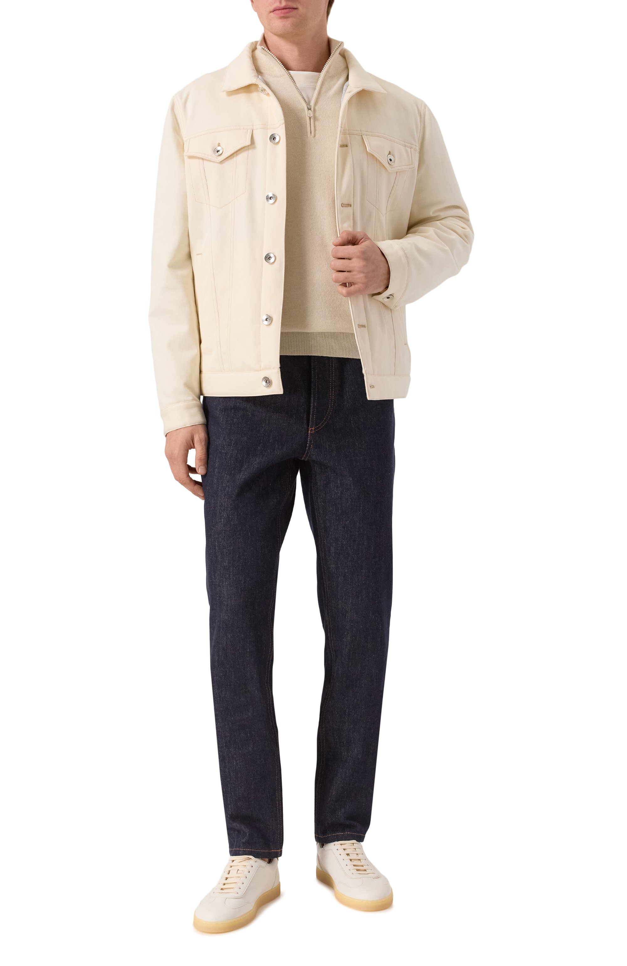 Джинсы traditional fit BRUNELLO CUCINELLI, арт. M233PD3210, фото 2