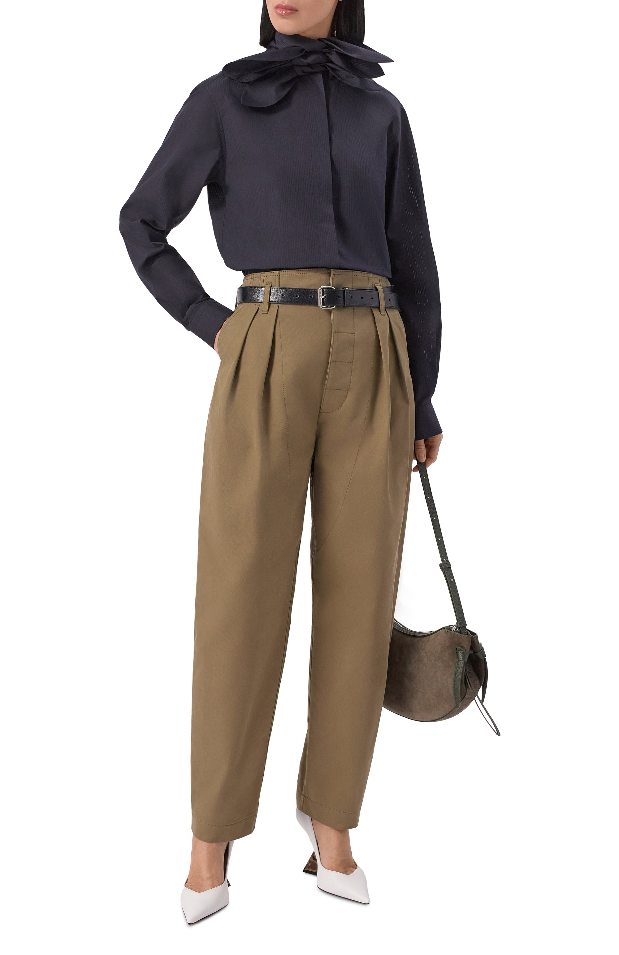 Хлопковая рубашка MOSCHINO, арт. A0203/5432, фото 2