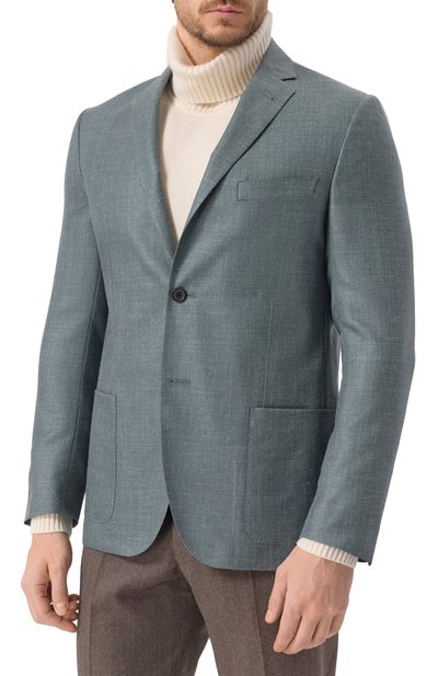 Пиджак из шерсти и шелка CORNELIANI, арт. 25X002-2518289, фото 5