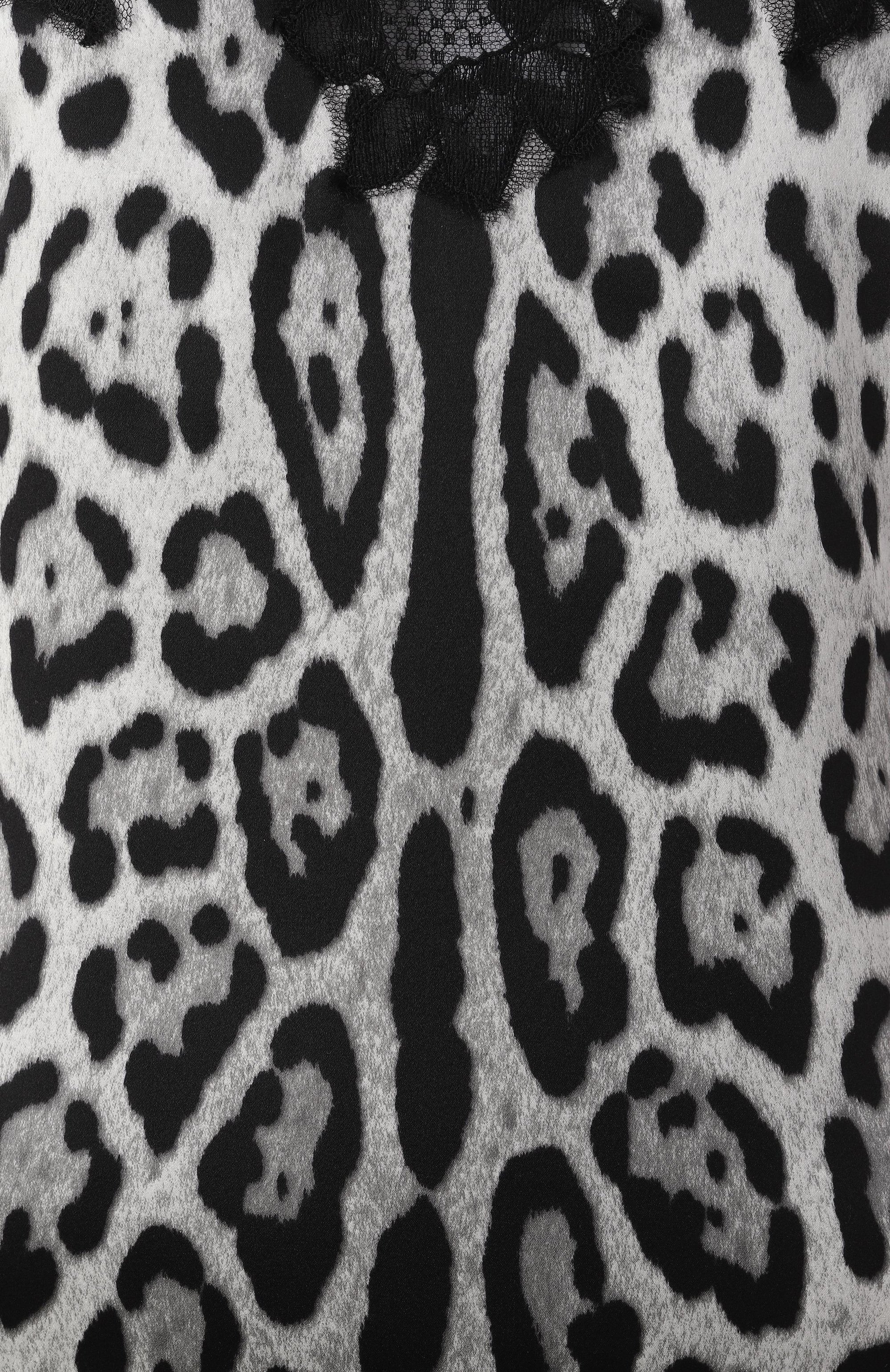 Топ из шелка и хлопка DOLCE & GABBANA, арт. 07A00T/0N021, фото 6