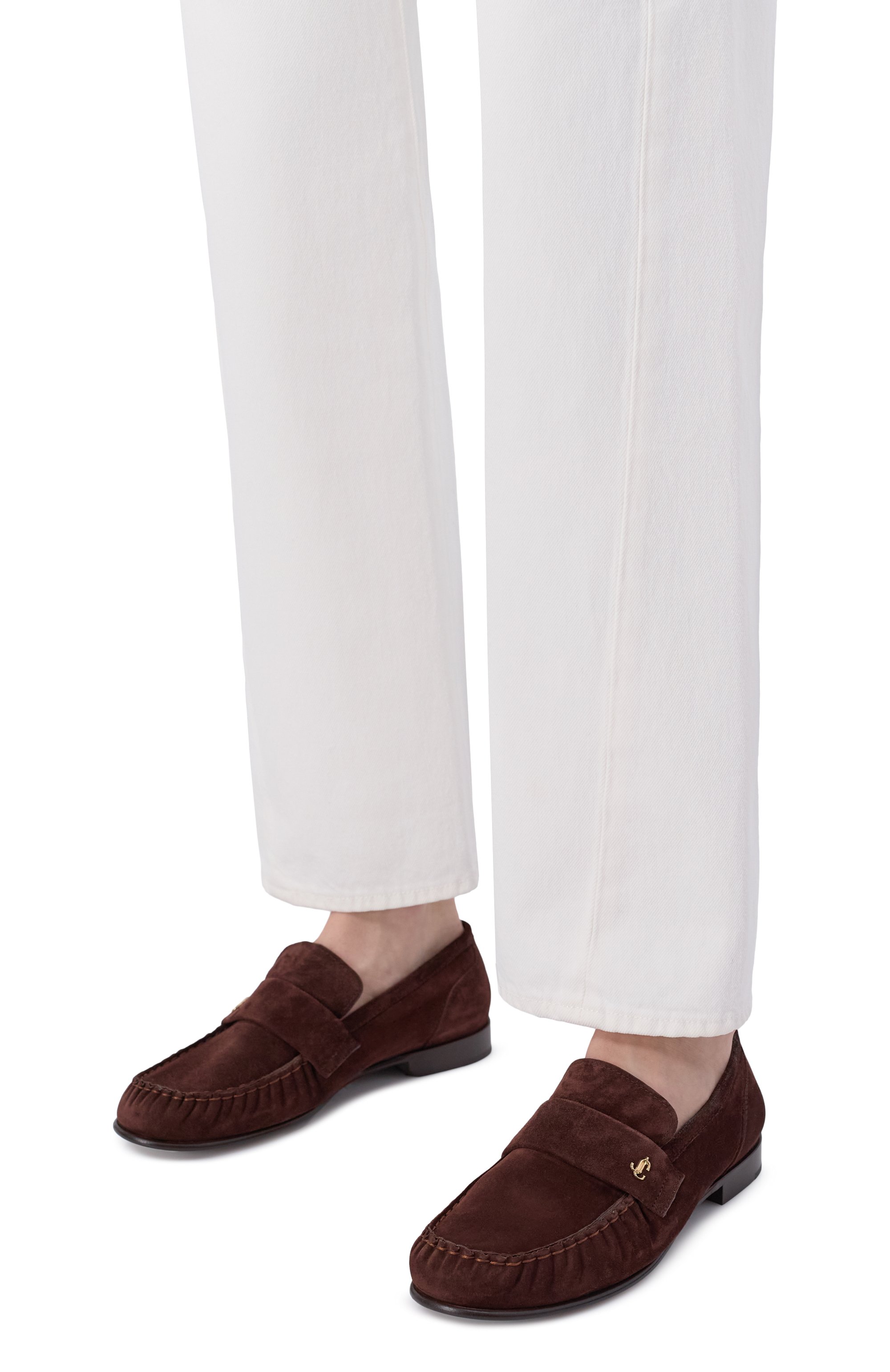 Замшевые лоферы elis JIMMY CHOO, арт. ELLIS L0AFER/F/SUE, фото 2