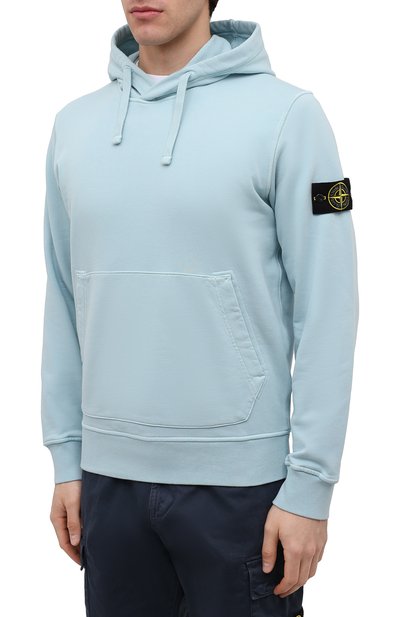 Хлопковое худи STONE ISLAND, арт. 761564151, фото 3