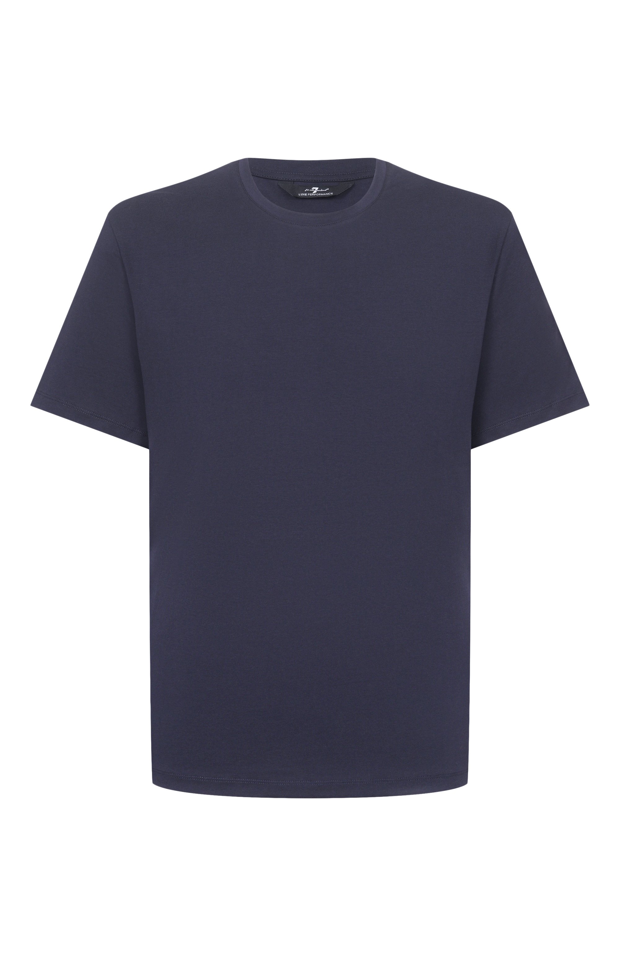 Хлопковая футболка 7 FOR ALL MANKIND, арт. 7MR01237-NVY, фото 1