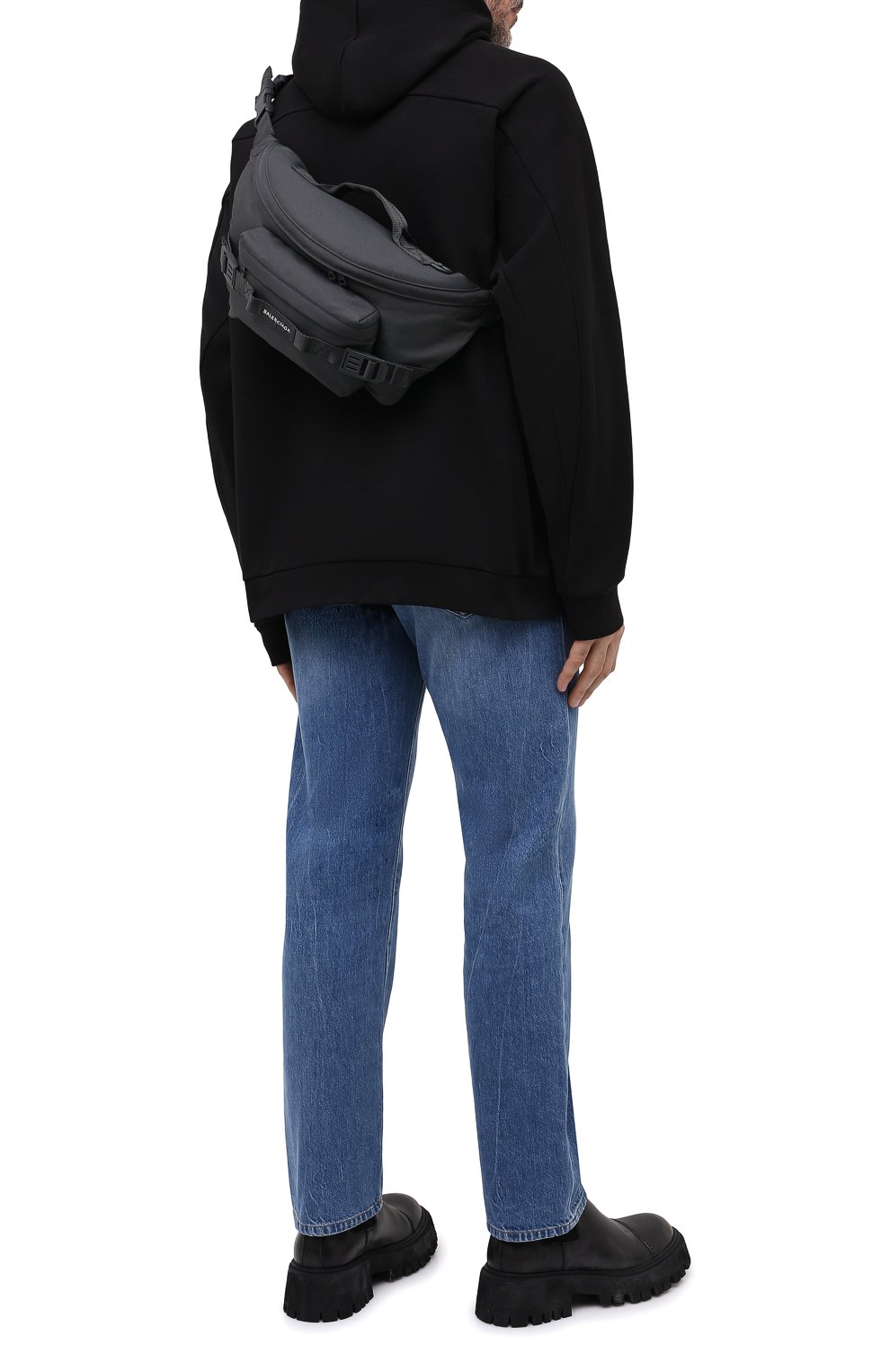 Текстильная поясная сумка army BALENCIAGA, арт. 644035/2BKPI, фото 3