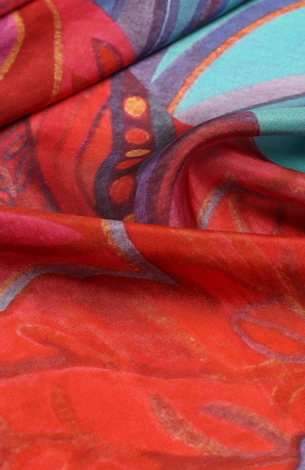 Шелковый платок восточный орнамент GOURJI, арт. T26AZ7R, фото 3