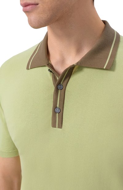 Хлопковое поло KITON, арт. UMK0926, фото 5