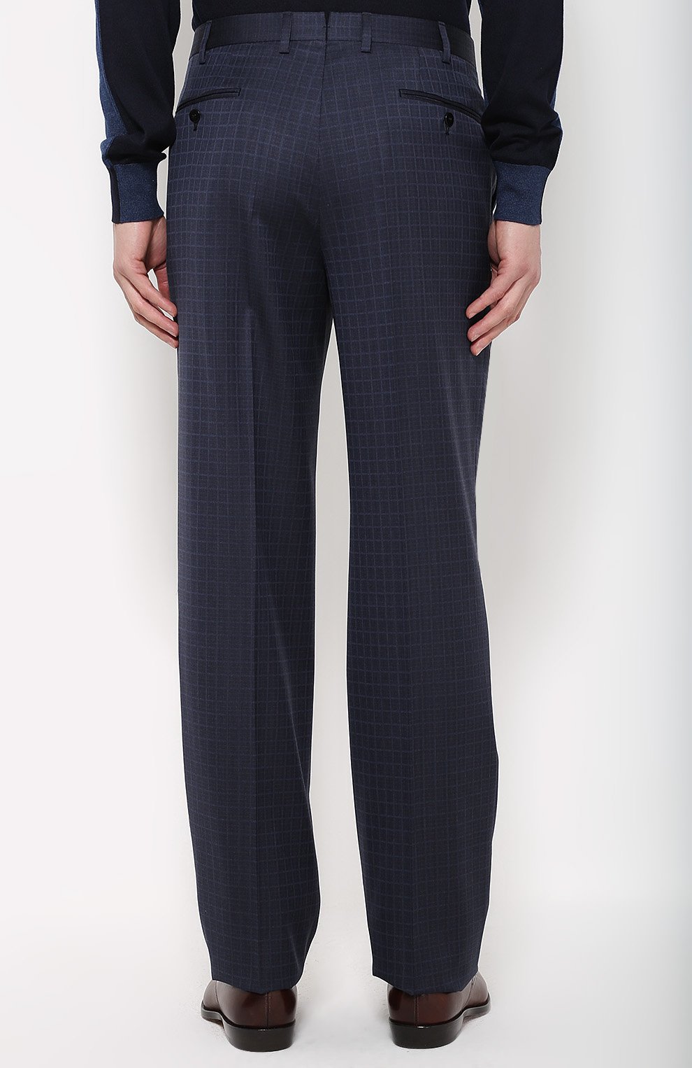 Шерстяной костюм в клетку BRIONI, арт. RA30/05A6D/C0L0SSE0, фото 6