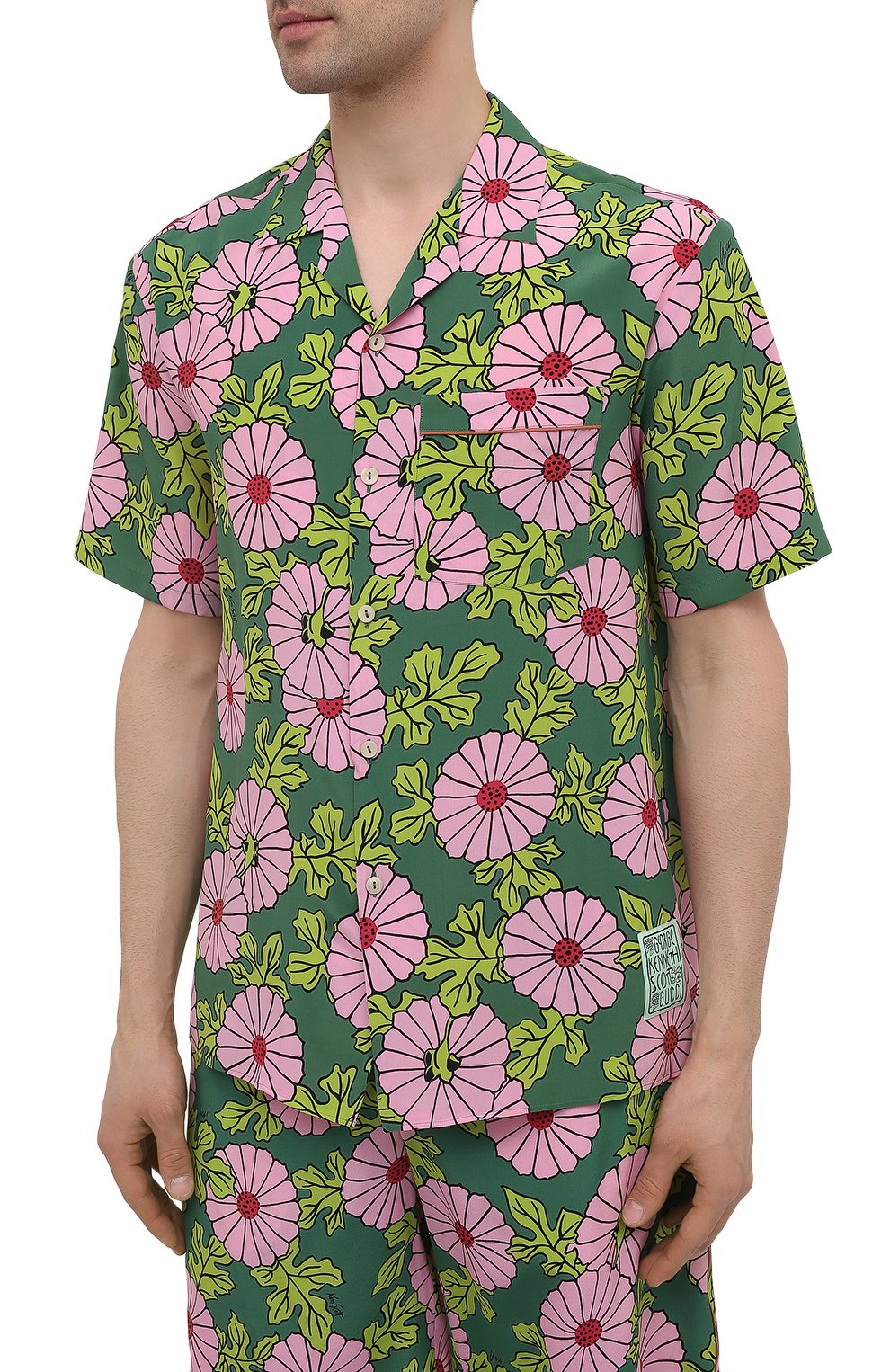 Шелковая рубашка GUCCI, арт. 649832/ZAGAK, фото 3