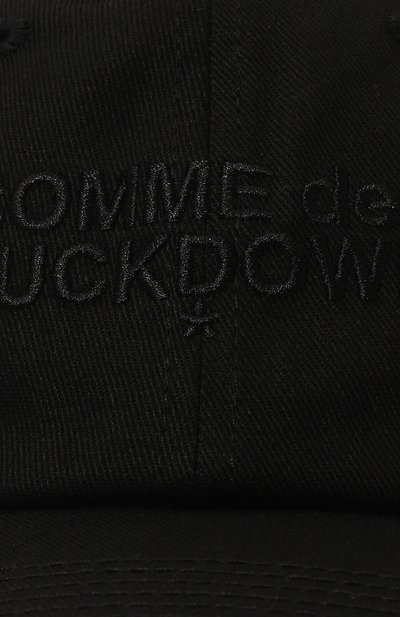 Хлопковая бейсболка COMME DES FUCKDOWN, арт. CFACX00205, фото 4