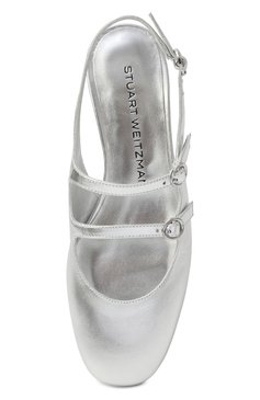 Кожаные балетки claris mj STUART WEITZMAN, арт. SI610, фото 4