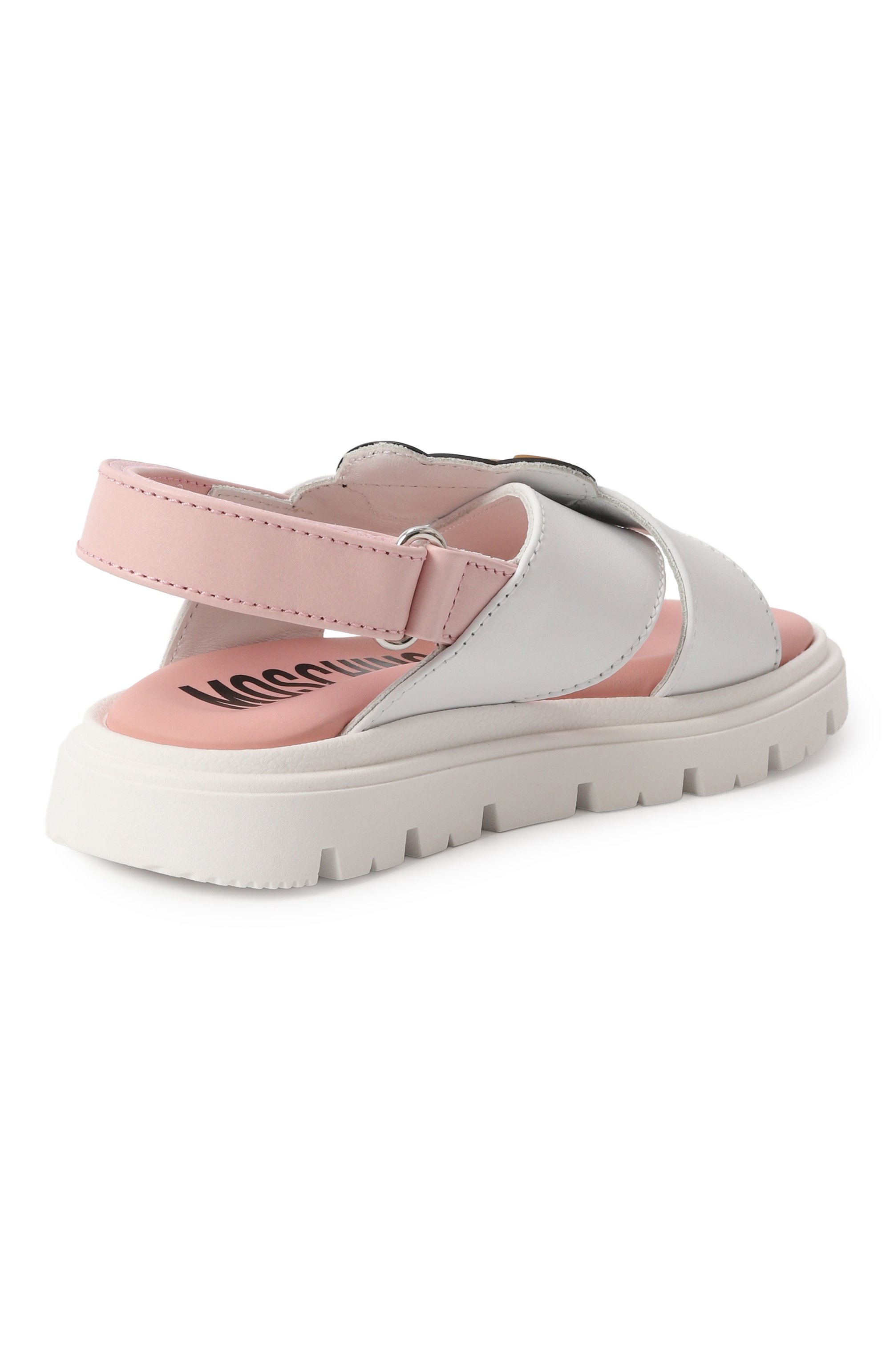 Кожаные сандалии MOSCHINO, арт. 80438/VAR2/23-26, фото 3