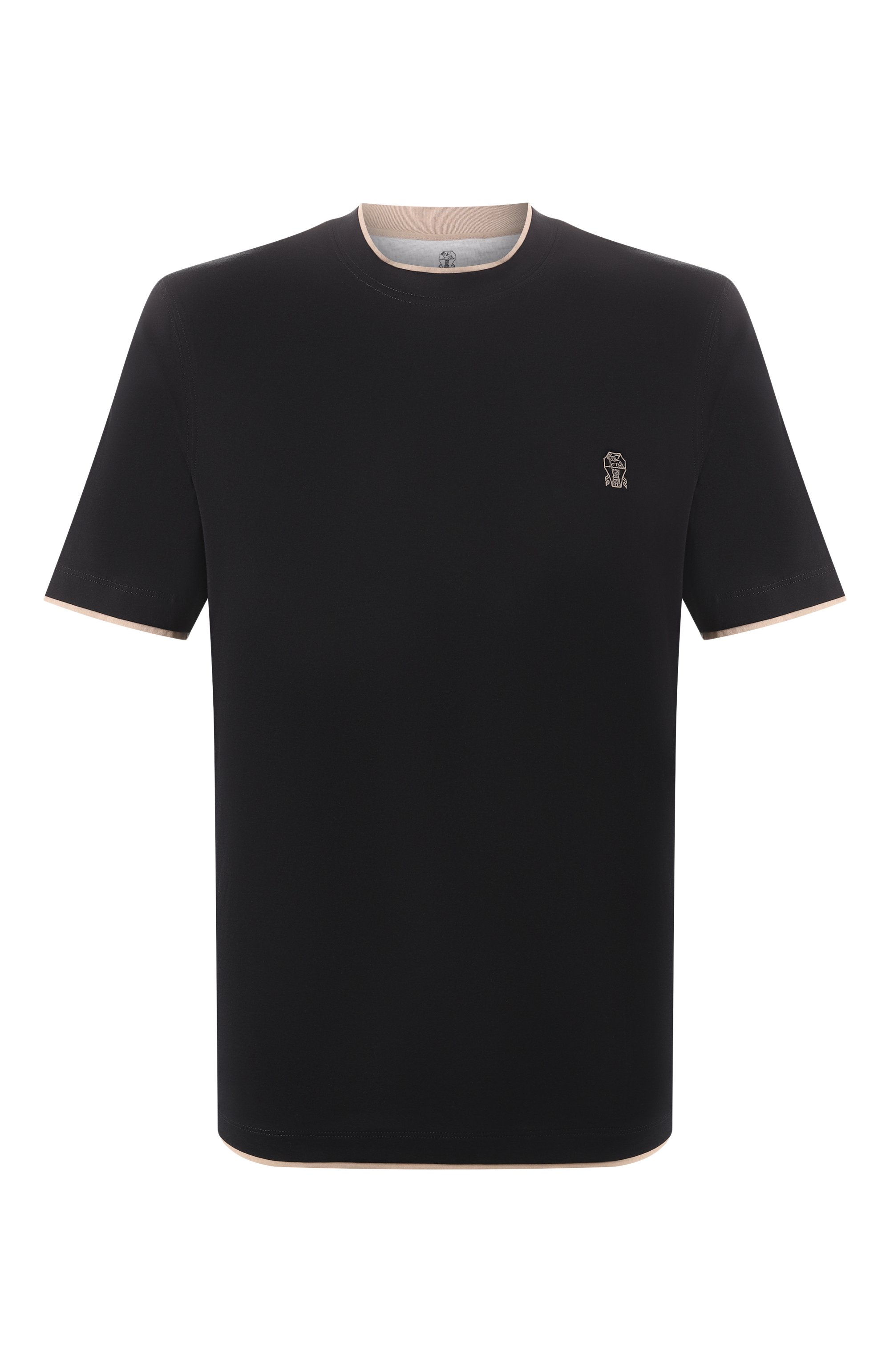 Хлопковая футболка BRUNELLO CUCINELLI, арт. M0B137427G, фото 1