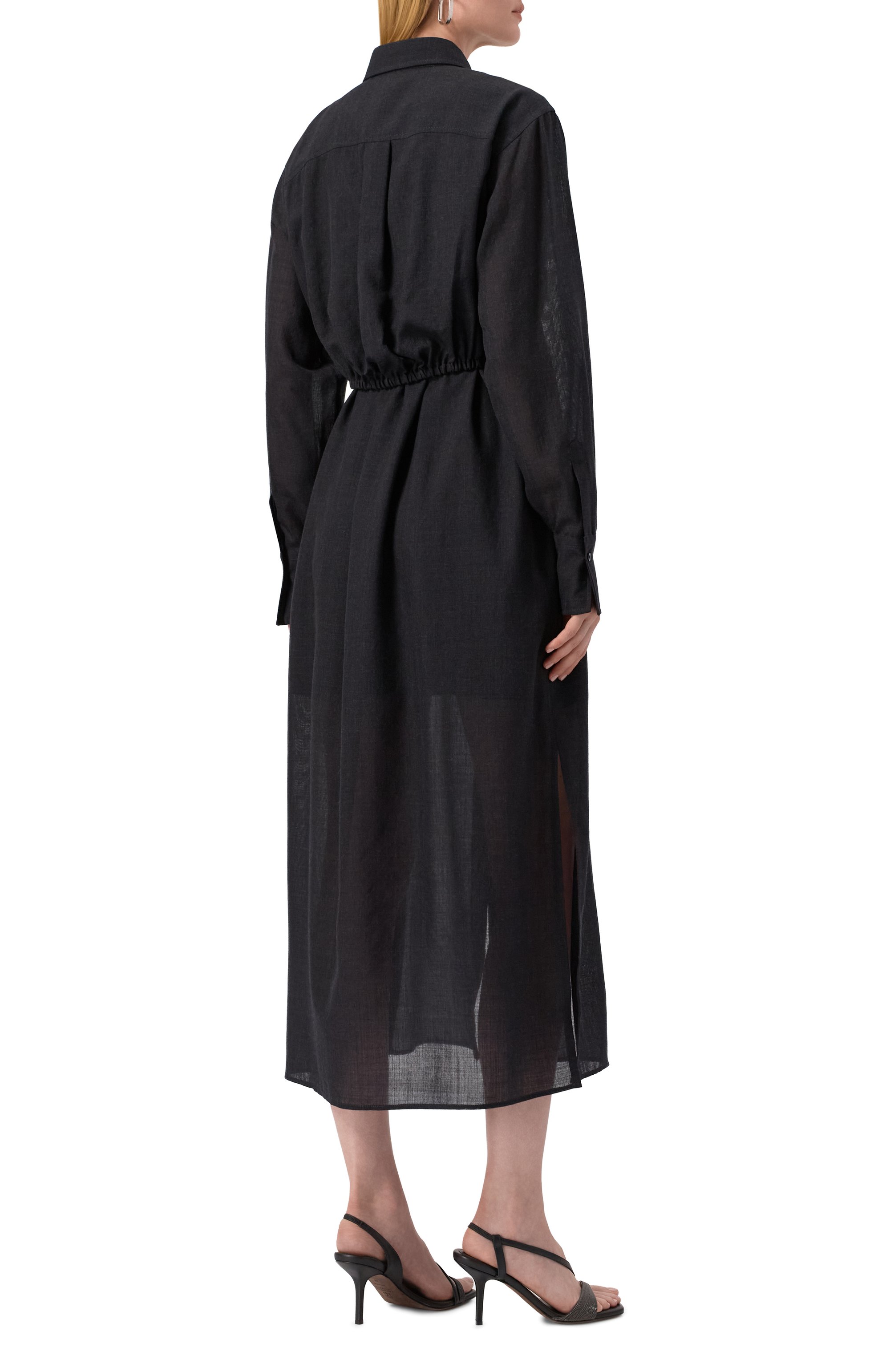 Шерстяное платье BRUNELLO CUCINELLI, арт. MP920AFS81, фото 4