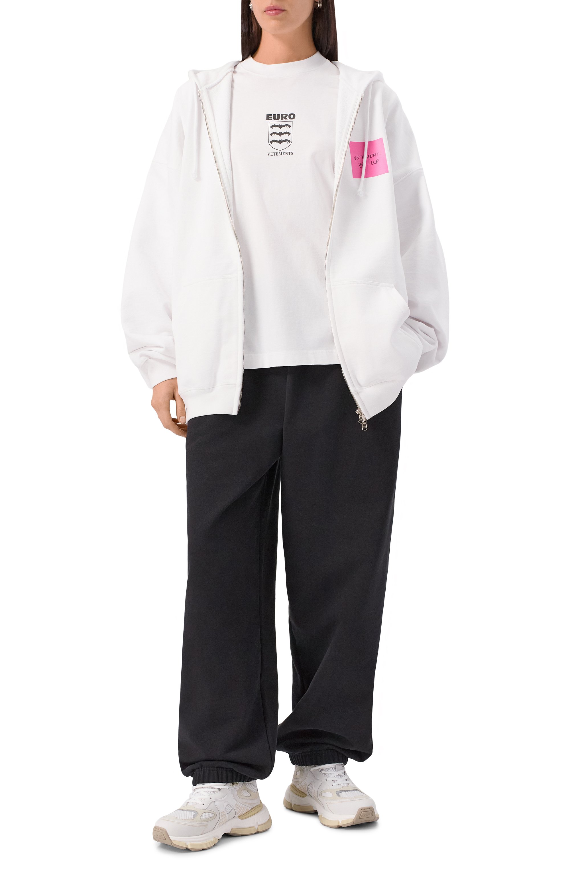 Хлопковая футболка VETEMENTS, арт. UH76TR650W/1000 LIGHT JERSEY, фото 5