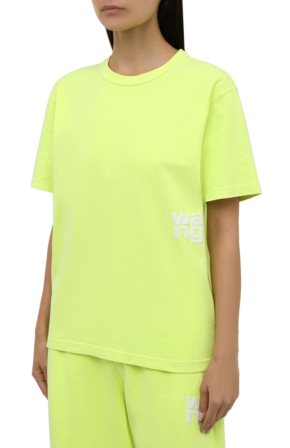 Хлопковая футболка ALEXANDERWANG.T, арт. 4CC3211255, фото 3