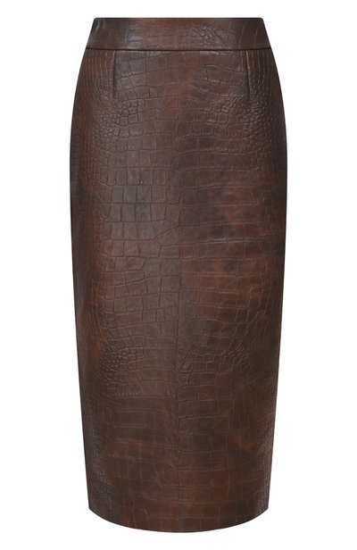 Женская кожаная юбка JUUN.J, арт. JW6827F11