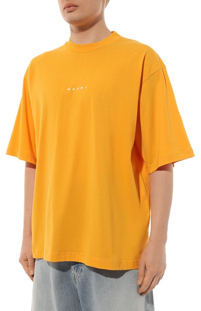 Хлопковая футболка MARNI, арт. HUMU0223P1/USCS87, фото 3