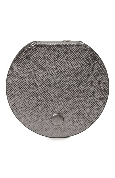 Кожаный брелок-зеркало MAISON MARGIELA серебряного цвета по цене 35350 руб., арт. SA1VL0013/P7248, фото 2 Кожаный брелок-зеркало MAISON MARGIELA, арт. SA1VL0013/P7248, фото 2