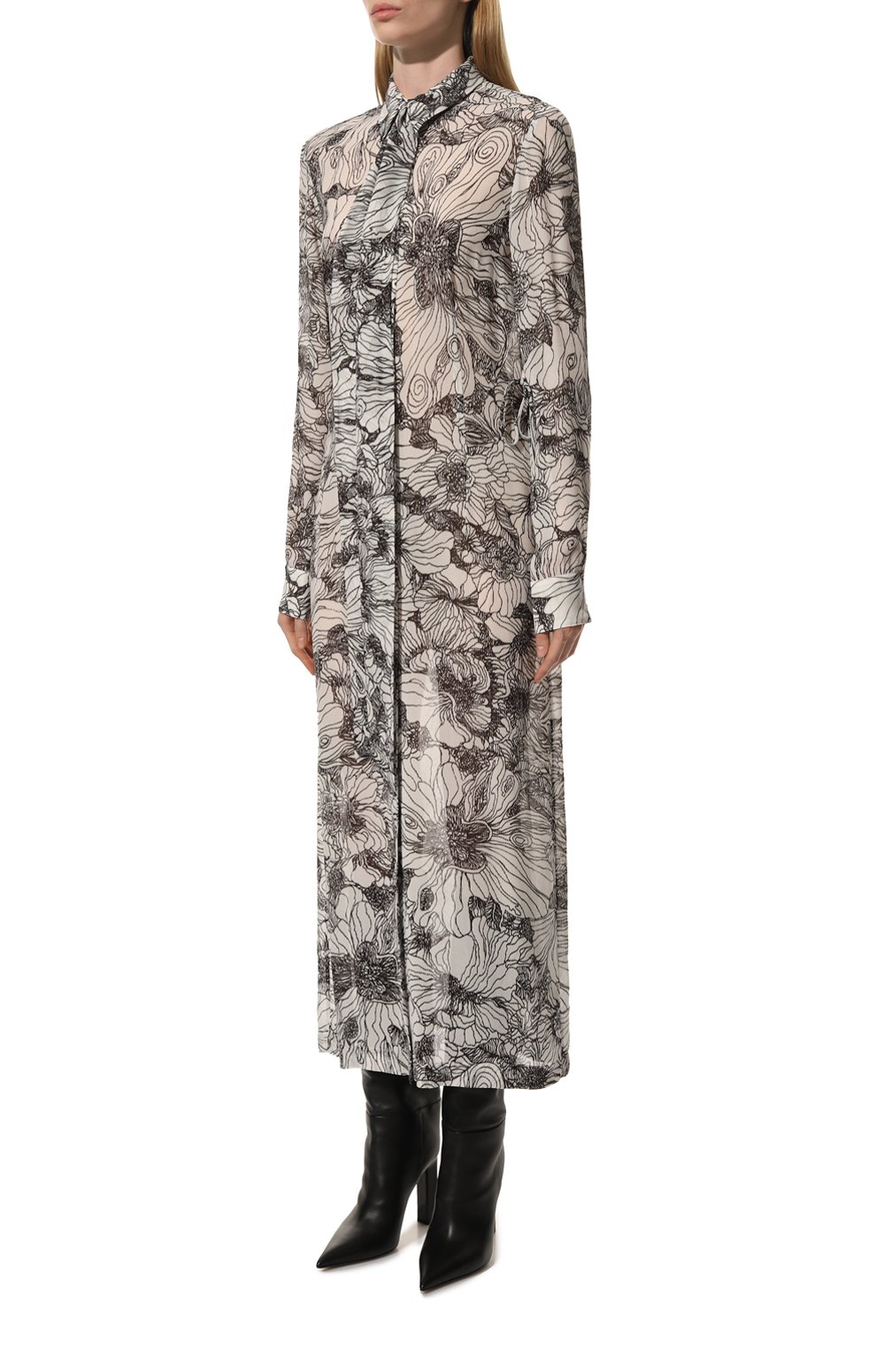 Платье из вискозы DRIES VAN NOTEN, арт. 222-031037-5129, фото 3