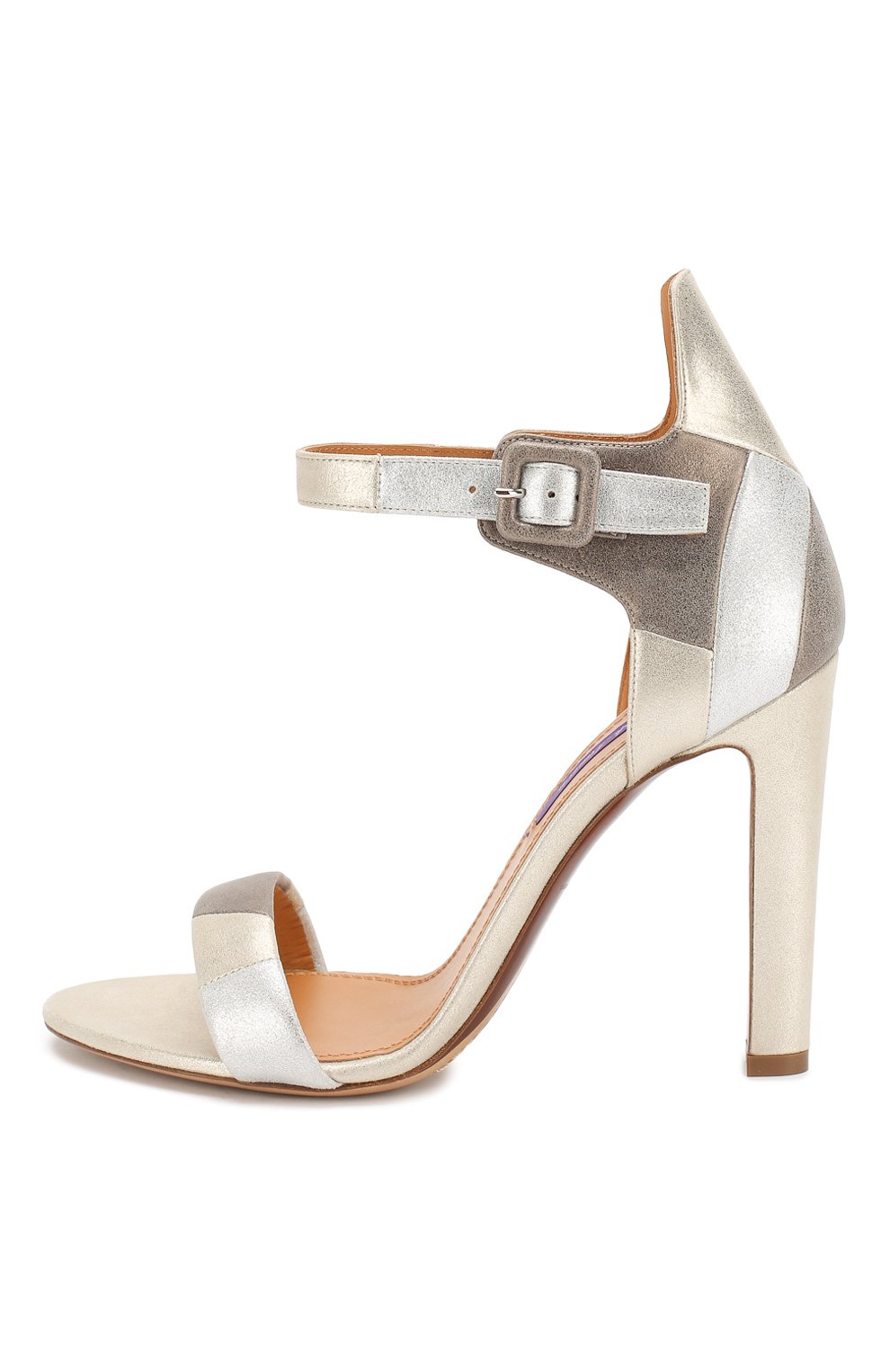 Кожаные босоножки RALPH LAUREN, арт. 800769476, фото 3