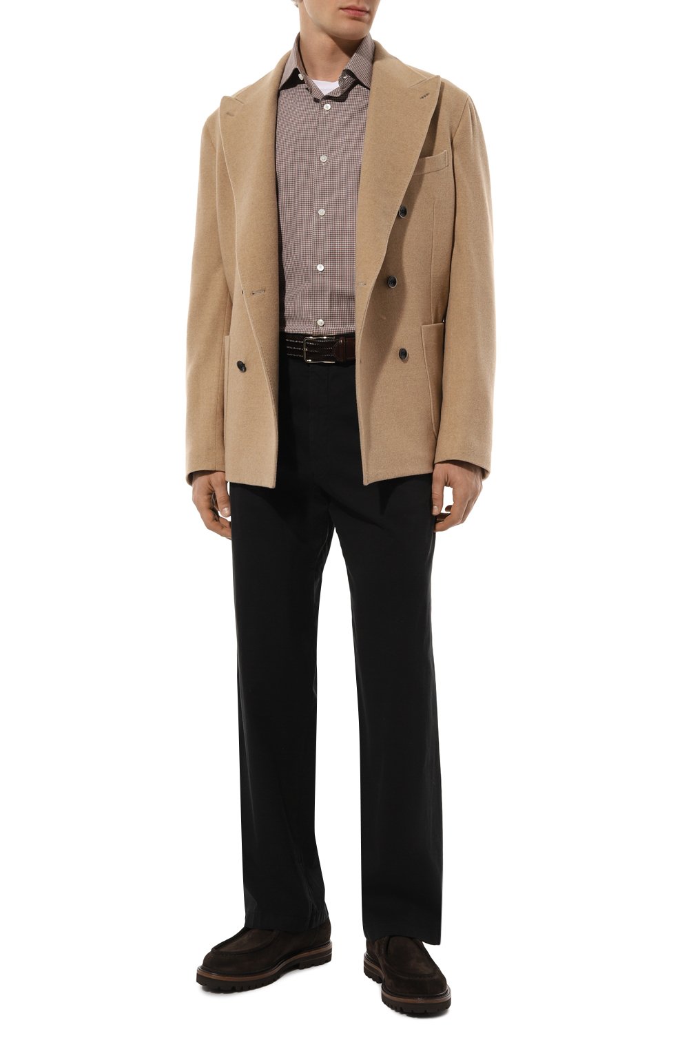 Хлопковая рубашка ZEGNA, арт. UCX01A6/SRF5, фото 2