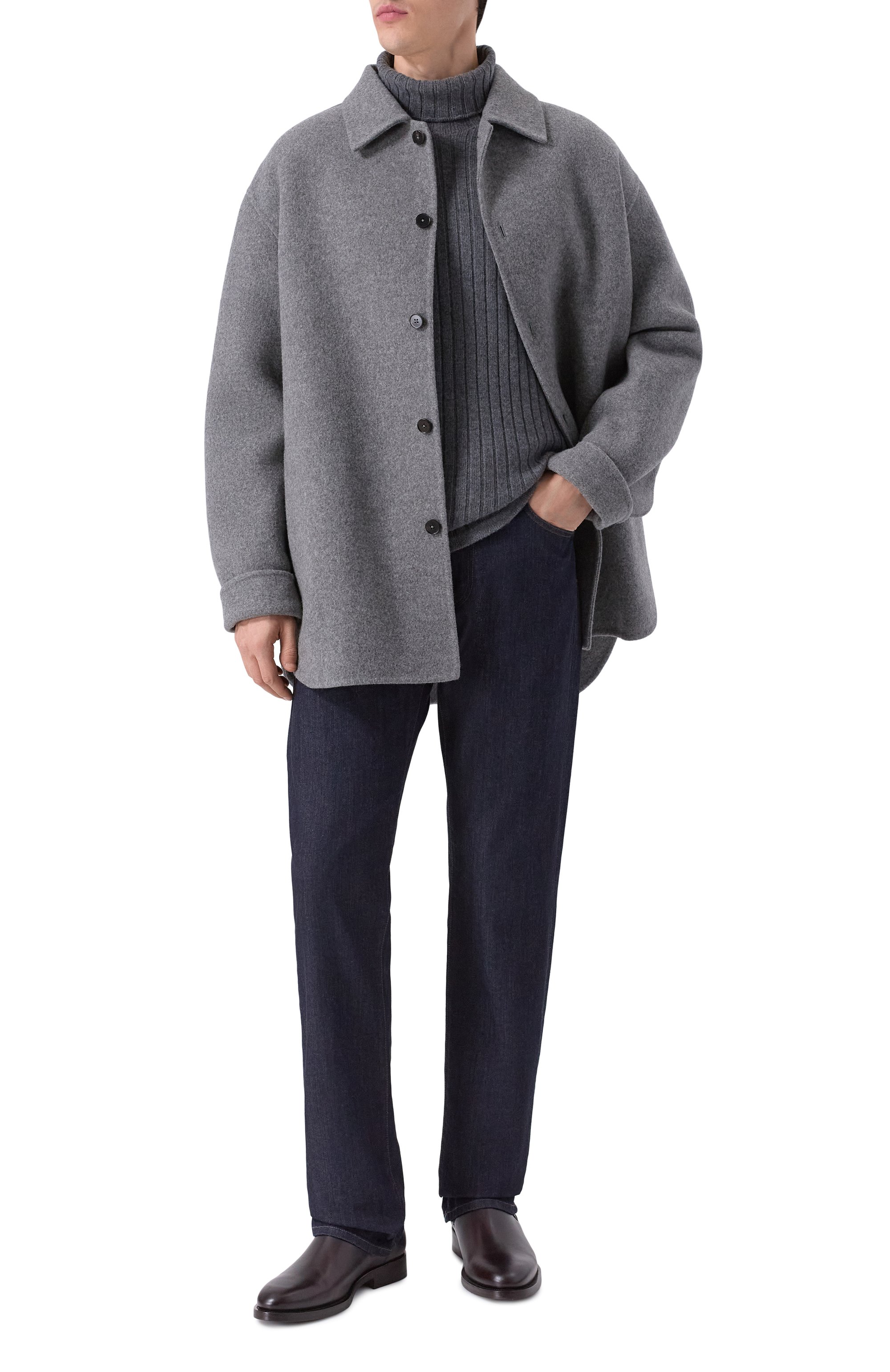 Шерстяной свитер KITON, арт. UMM065405, фото 2