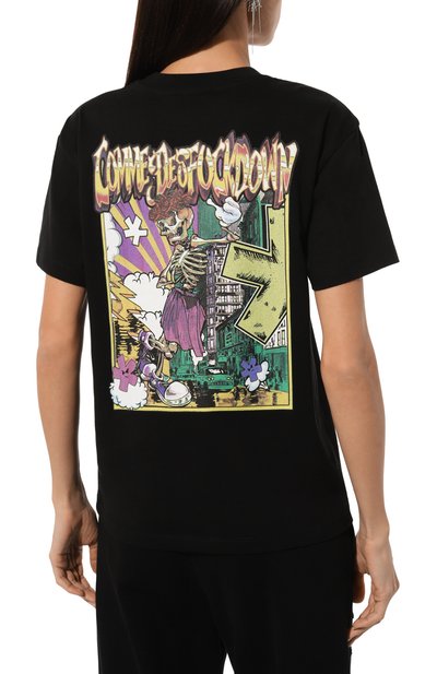 Хлопковая футболка COMME DES FUCKDOWN, арт. CFABW01070, фото 4