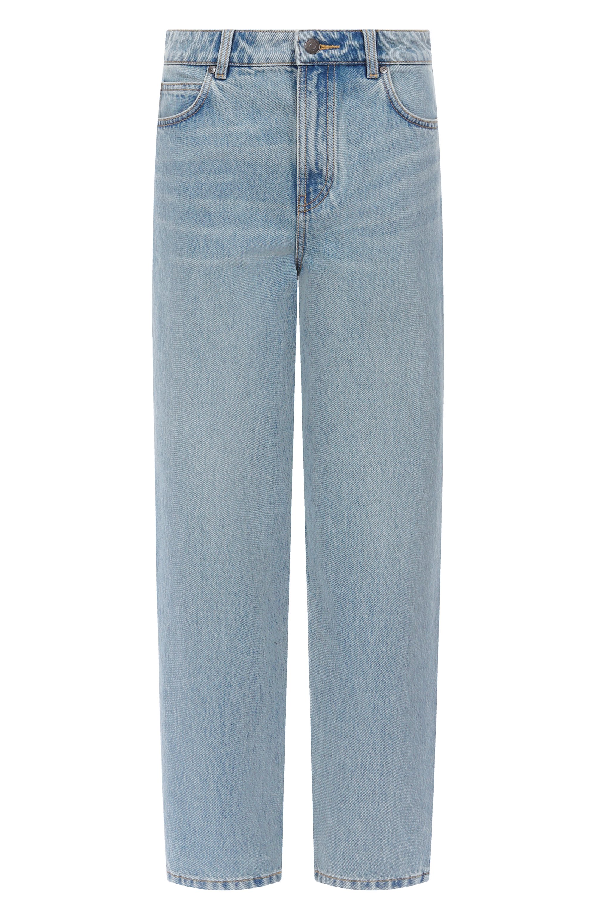 Джинсы balloon 821 12 STOREEZ голубого цвета по цене 13000 руб., арт. 132965, фото 1 Джинсы balloon 821 12 STOREEZ, арт. 132965, фото 1