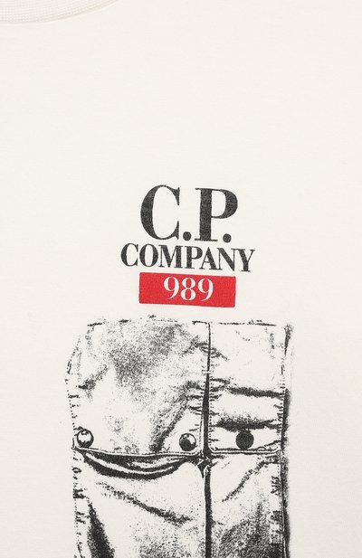 Хлопковая футболка C.P. COMPANY, арт. 15CKTS053A-006259W, фото 3