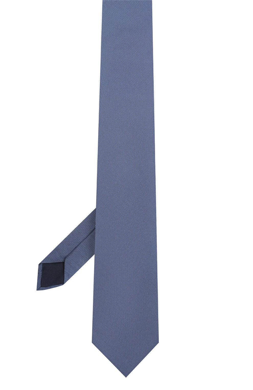 Шелковый галстук CORNELIANI синего цвета по цене 14800 руб., арт. 85U397-0120305/00, фото 2 Шелковый галстук CORNELIANI, арт. 85U397-0120305/00, фото 2