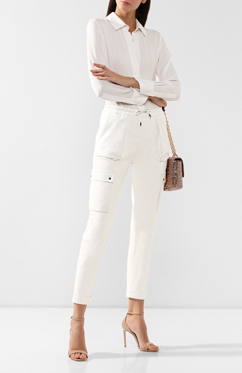 Кожаные брюки TOM FORD, арт. PAL670-LEX228, фото 2