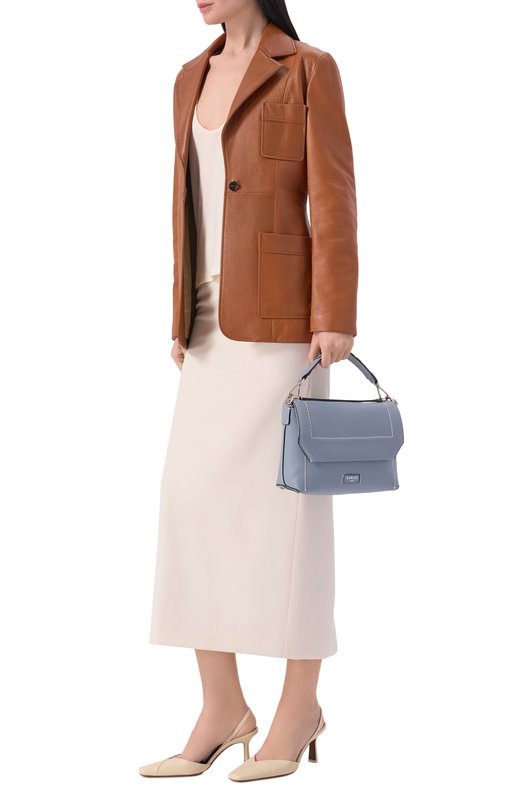 Сумка Ninon Soft medium Lancel A13782 Голубой  A13782 Фото 3