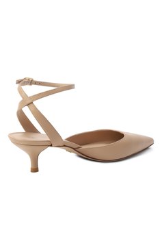 Кожаные туфли barelythere 50 STUART WEITZMAN, арт. SG335, фото 3